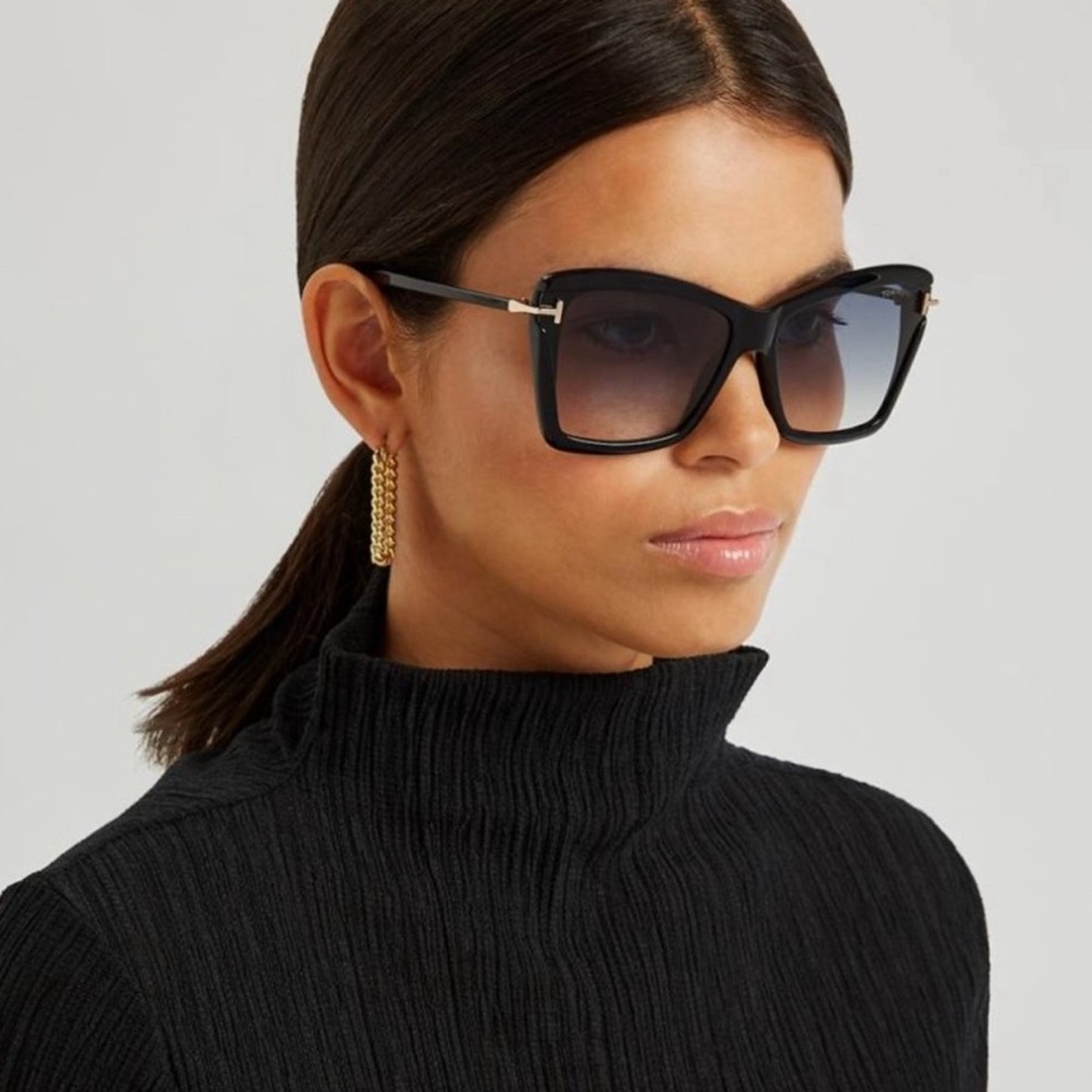 Tom Ford Leah Sunglasses in Brown